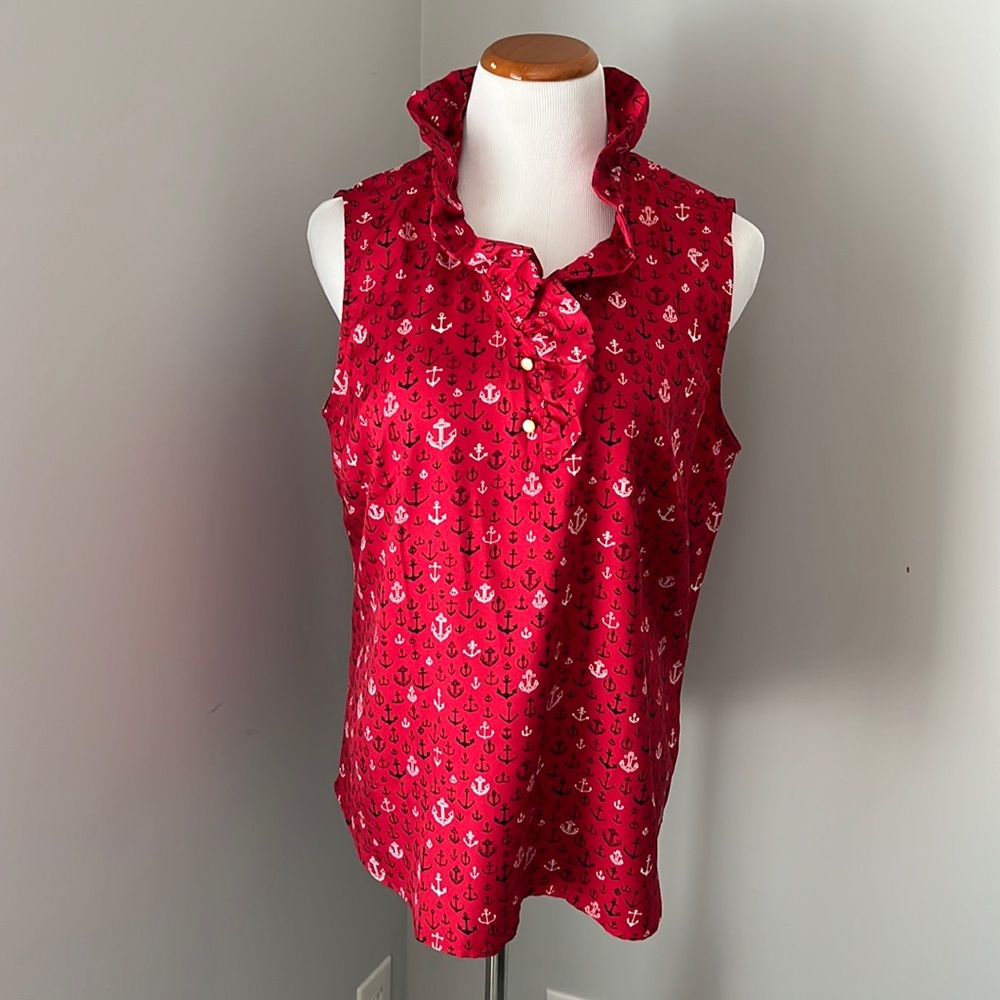 Talbots large sleeveless shirt